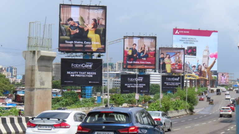 Platinum Outdoor creates a mega impactful outdoor campaign for D'Decor's new brand launch - 'FabriCare'