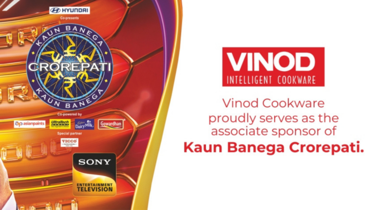 Vinod Cookware, the pioneer of intelligent cookware in India, partners with Sony Entertainment Television’s intelligence and knowledge-based reality game show, “Kaun Banega Crorepati Season 15”