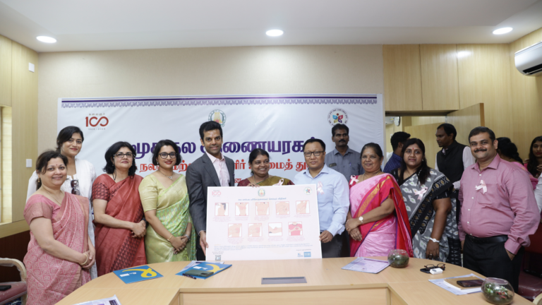 Social Welfare & Women Empowerment Dept., Government of Tamil Nadu and Apollo Proton Cancer Centres brings Hope to Women's Health with their latest Self Breast Examination Drive
