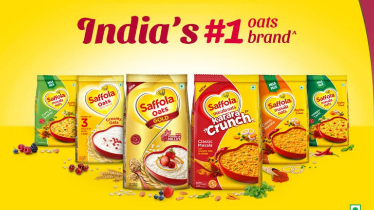Saffola emerges as India's Number 1 Oats* Brand ~ Innovation in Taste and Flavour Proves to be a Winning Formula for the Indian Consumer ~