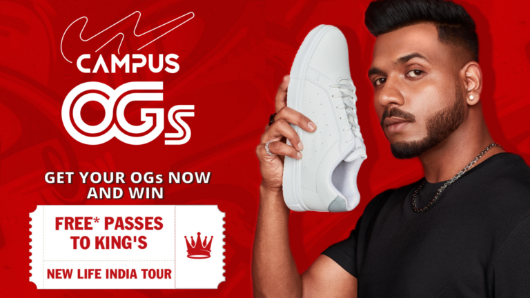 Campus Activewear and King Team Up for the #VibeWithOGKing Campaign; Unlock Your Chance To Meet the Icon in Person