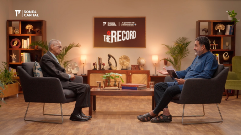 Narayana Murthy and T.V. Mohandas Pai Discuss India’s Growth Story, Corporate Governance & Entrepreneurship in 3one4 Capital’s New Video Series ‘The Record’