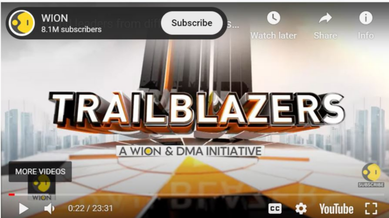 Mastering the Art of Brand-Building: WION Trailblazers' Expert Panel Reveals the Keys to Success