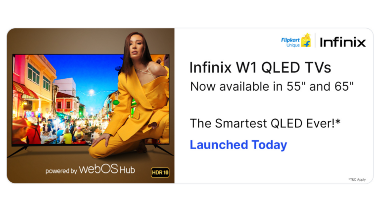 Infinix unveils the future of home entertainment with W1 QLED TV, the smartest QLED TV powered with the most advanced entertainment OS (webOS)