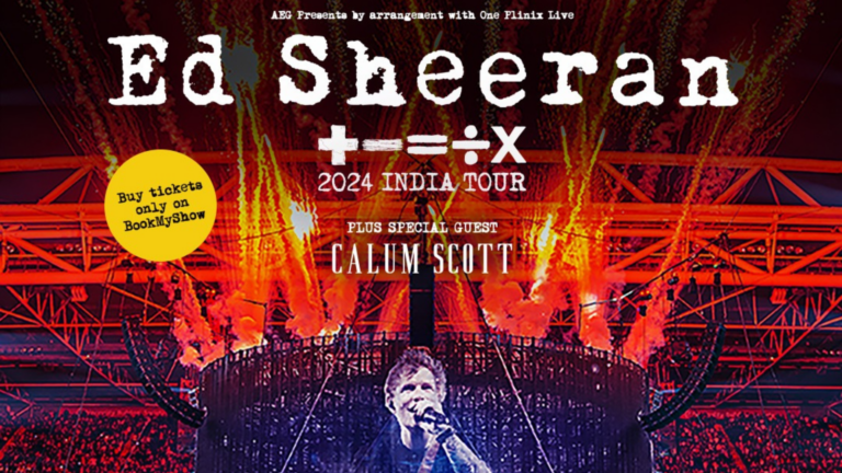 Ed Sheeran Mathematics Tour_India