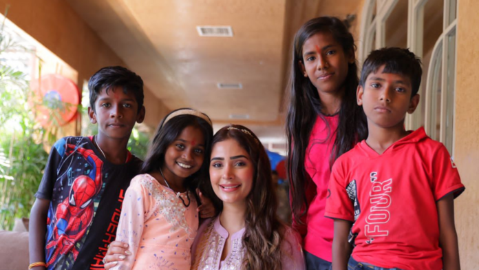 Alankrita Sahai wins hearts with her adorable gesture, distributes food among underprivileged girls in Panchkula on the auspicious occasion of Navami