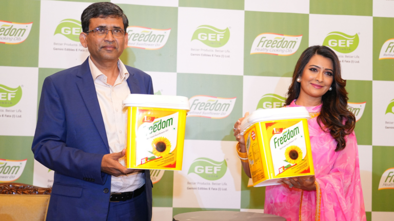 GEF India launches 10 Litre Multi-Use Jar of Freedom Refined Sunflower Oil