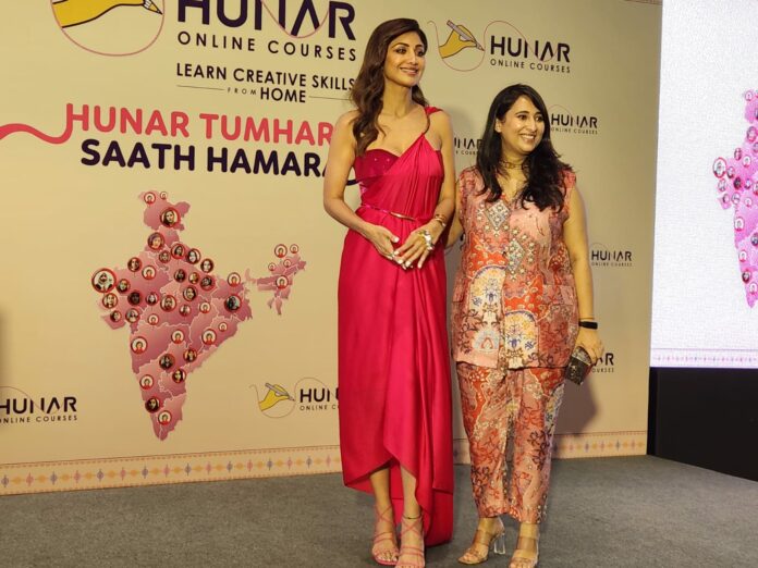Hunar Online Courses Celebrates its Journey of Creating 55,000+ Women Entrepreneurs Across 28 States with Investor, Shilpa Shetty Kundra