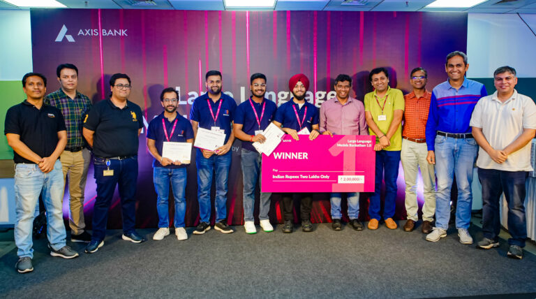 Axis Bank announces the winners of LLM Bankathon 1.0 