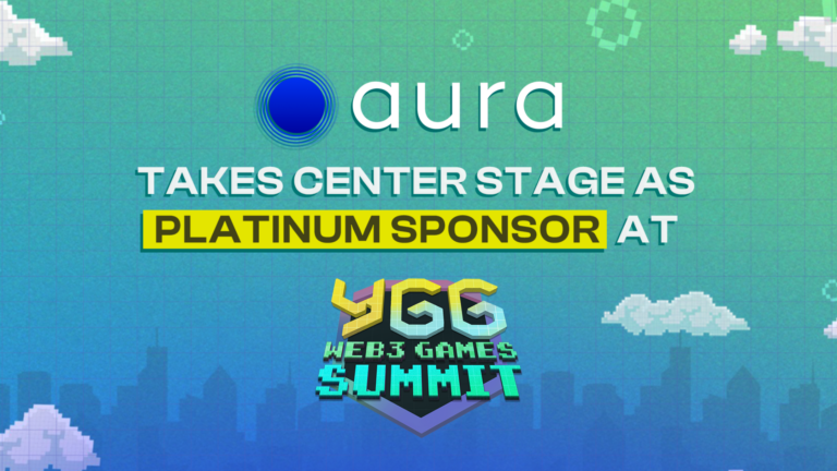 Pinoy gamers can win up to P1.1 Million prize from Aura during YGG Web3 Games Summit