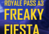Get your hands on the all new BGMI A3 Royale Pass: Freaky Fiesta for free!