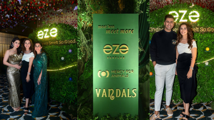Eze Perfumes presented an evening with Meat Less Meet More, Mercy for Animals, Akina and Vandals to redefine cruelty-free living