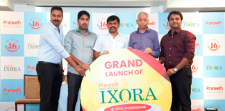 Grand Launch of Luxurious IXORA Project by Praneeth Group
