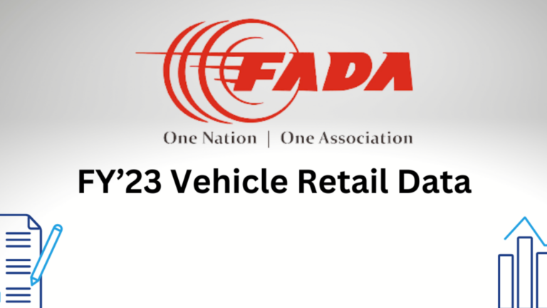 FADA Releases Oct’23 Vehicle Retail Data