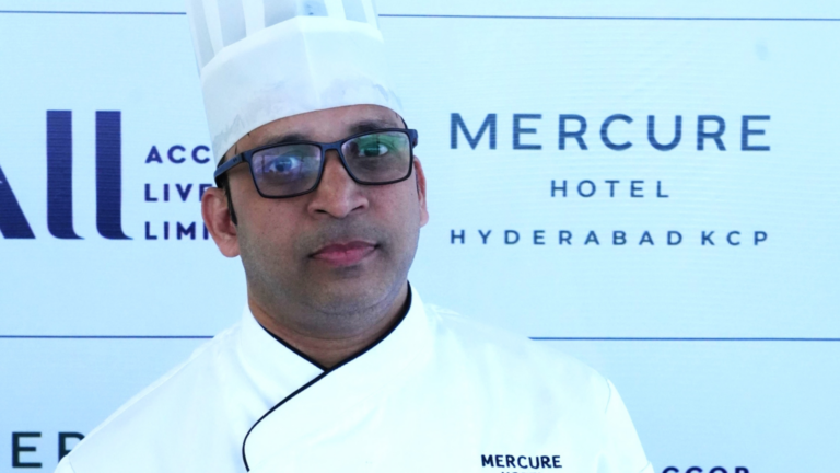 Mercure Hyderabad KCP appoints Shreedhar Punna as the Executive Chef