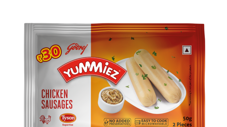 Godrej Yummiez makes the category-first move of sachetisation of frozen foods, introduces the most affordable INR 30 sausage pack