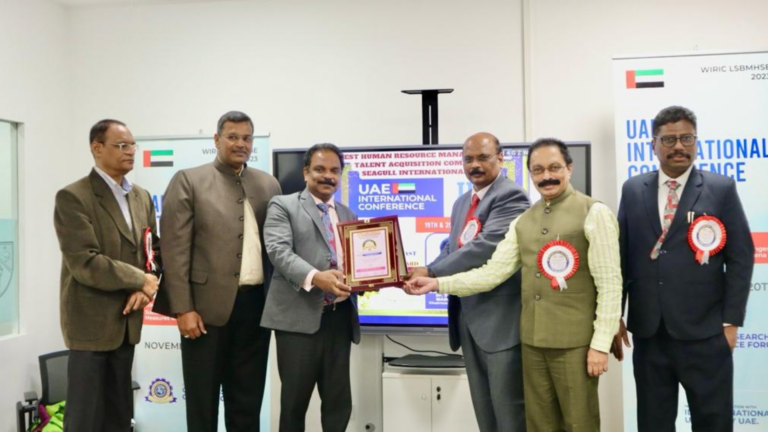 Seagull International Receives Indo Middle East Business Excellence Award at UAE International Conference