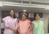 L-R- Madhura Mohadikar Antani, Meenal Mohadikar, Sailee Dhamdhere.