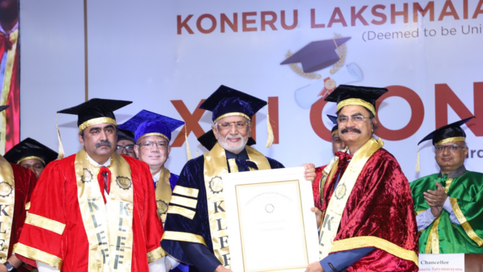 KL Deemed to be University Conferred degrees to 4465 students amidst Distinguished Guests and Scholars