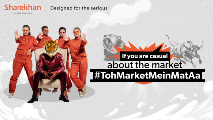 Sharekhan Unveils a hard hitting truth campaign #TohMarketMeinMatAa to Educate and Empower new entrants