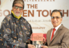 Bollywood megastar and Kalyan Jewellers’ brand ambassador Amitabh Bachchan unveils Mr. T S Kalyanaraman’s autobiography ‘The Golden Touch’