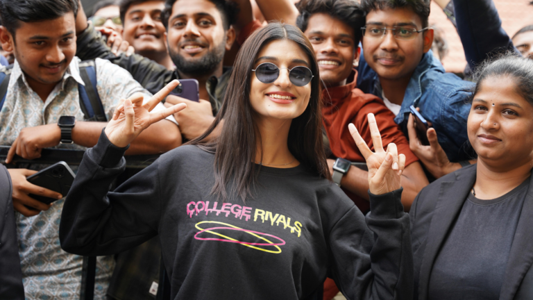 Esports Icon Payal Gaming encourages students in Bengaluru to participate in College Rivals!