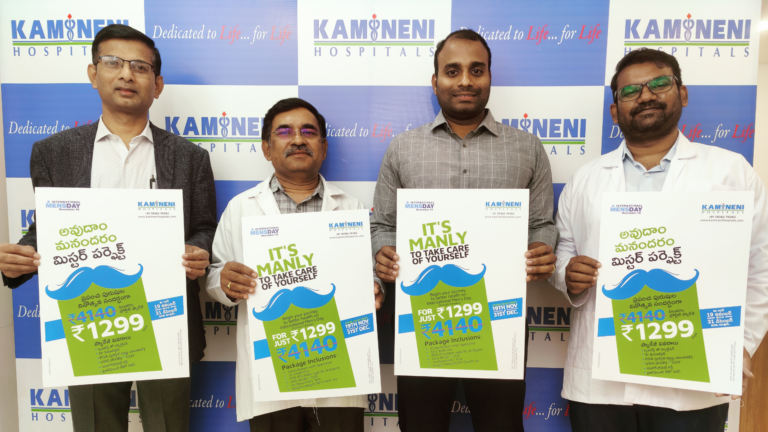 Kamineni Hospitals Launches Prostate Health Campaign on International Men's Day
