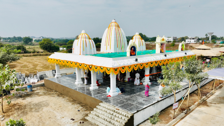 World’s First 3D Printed Temple by Apsuja Infratech in collaboration with Simpliforge Creations unveiled in Telangana ~