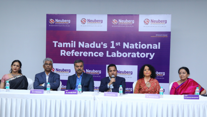 Neuberg Diagnostics unveils first cutting-edge National Reference Laboratory in Chennai and announces it's entering into integrated Diagnostic Space.