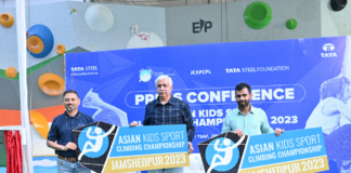 Jamshedpur to Host Asian Kids Sport Climbing Championship for the Second Time and Inaugurates First Bouldering Wall in JRD Tata Sports Complex