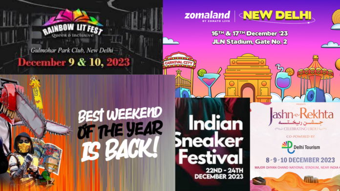 Top 5 Festivals to attend in Delhi NCR this December
