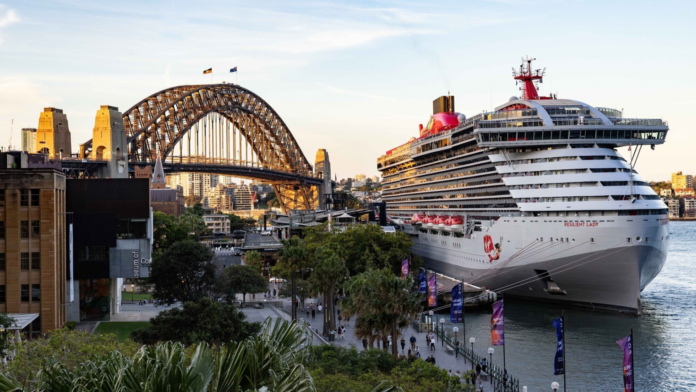 Ahoy Sydney: Sir Richard Branson Welcomes Virgin Voyages to Australia From Sydney’s Iconic Sydney Harbour Bridge