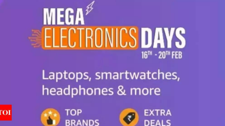 Discover unbeatable year-end deals during Amazon.in's ‘Mega Electronic Days’
