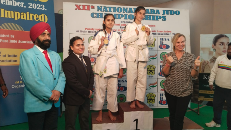 Sightsavers India congratulates the winners of the 12th National Para and Judo Championship