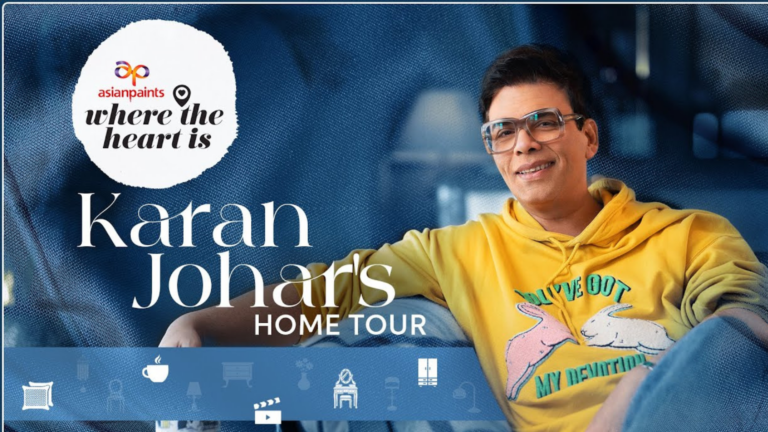 Asian Paints Where the Hearts Is 7 Brings You Karan Johar’s Home, A Fusion of Bold & Beautiful!  