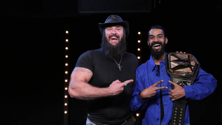WWE Superstar Braun Strowman with India's Got Talent Season 9 Winner Divyansh Kacholia AKA DVK