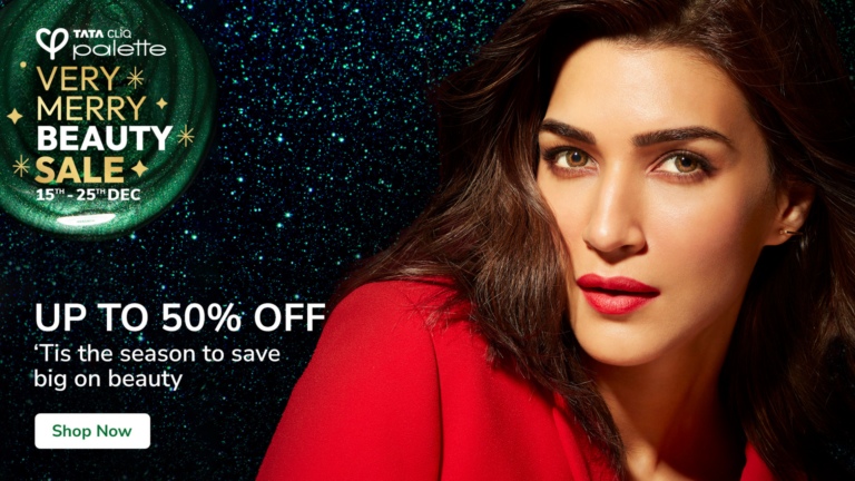 Tata CLiQ Palette announces Very Merry Beauty Sale