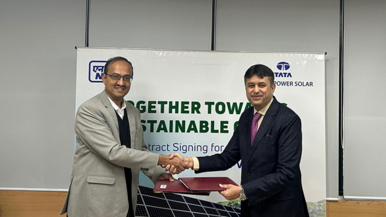 Tata Power Solar Systems Limited signs contract with NTPC Limited to supply 152 MWp DCR Solar PV Modules for its Nokh Solar Park in Rajasthan