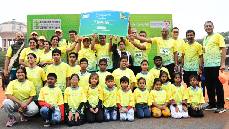 Happiest Minds Run 2023: Uniting Community for a Noble Cause