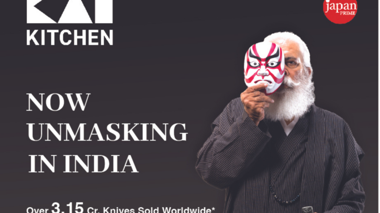Kai India unveils its Print Campaign featuring MD Rajesh U Pandya in Japanese Kabuki Mask