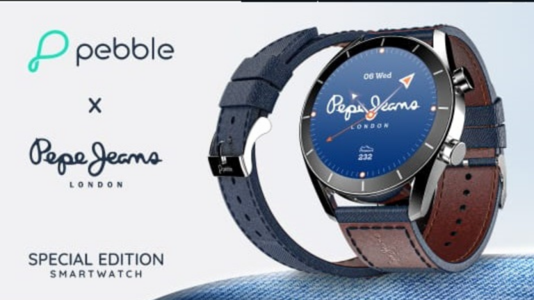 Pebble X Pepe Jeans Smartwatch: The iconic denim re-imagined for your wrist