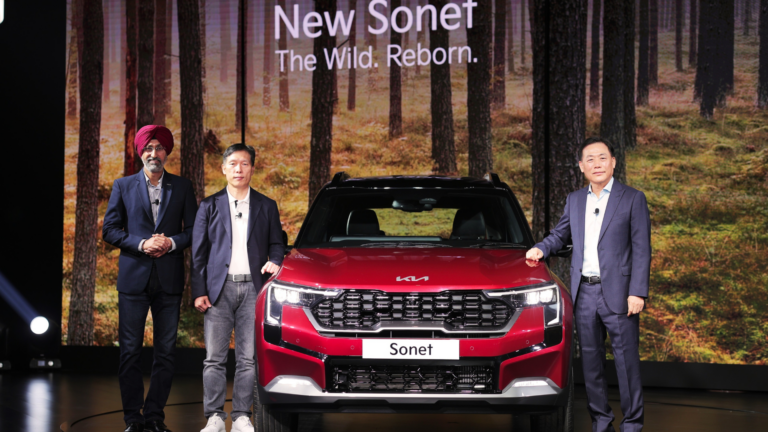 New Kia Sonet World Premiere in India: The Most Premium Compact SUV debuts with a Bold New Design, ADAS, and 6 Airbags as standard