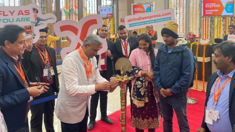 First Air India Express flight takes off from Ayodhya for Delhi as Ayodhya International Airport is Inaugurated