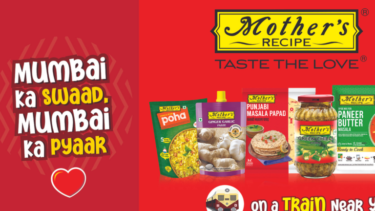 Mother's Recipe unveils ‘Mumbai ka Pyaar’ campaign with iconic Mumbai Local Train Branding 