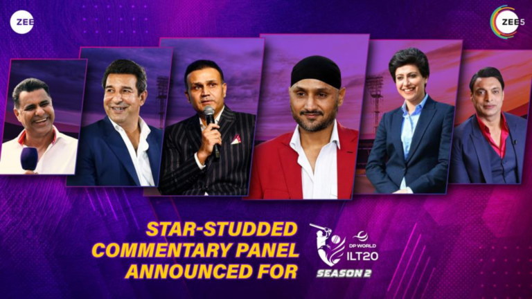 ZEE Entertainment Reveals Star Studded Commentator Panel for DP World IL...
