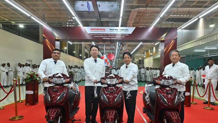 Honda Motorcycle & Scooter India inaugurates new 3rd Assembly Line at its Gujarat plant