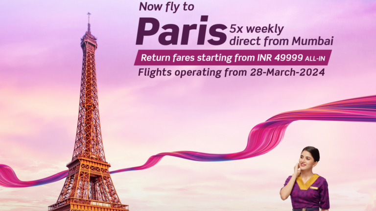 Vistara Ramps Up Presence In Paris_ Announces Direct Flights From Mumbai...
