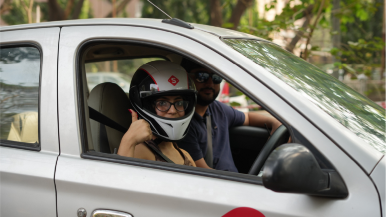 Driving mood at IIT-Mumbai with Spinny Motorsport