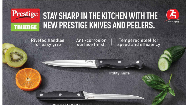 Prestige Unveils True Edge Knife Singles and Ace Hand Blender: Elevate Culinary Mastery with Precision and Elegance