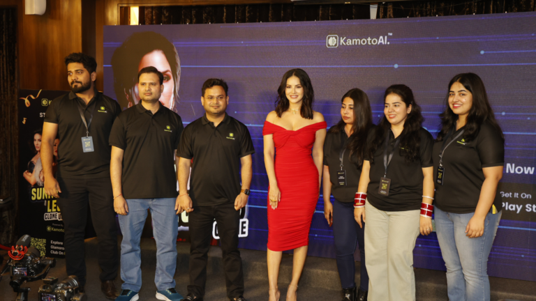 Actress-Entrepreneur Sunny Leone Unveils India's First AI Replica in Historic Partnership with Kamoto.AI